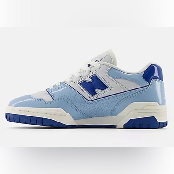New Balance 550 Chrome Blue/White Men\'s Casual Sneakers/Shoes | NEW/NIB!! main image 4
